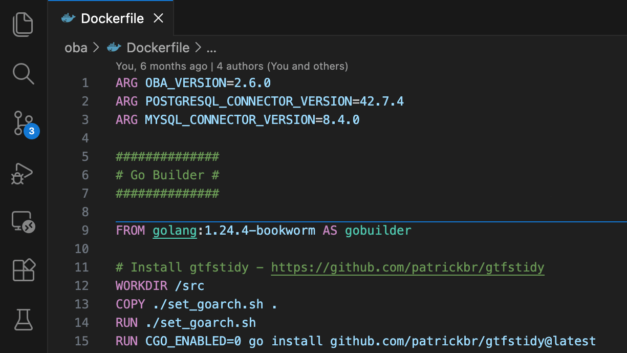 OneBusAway Docker screenshot
