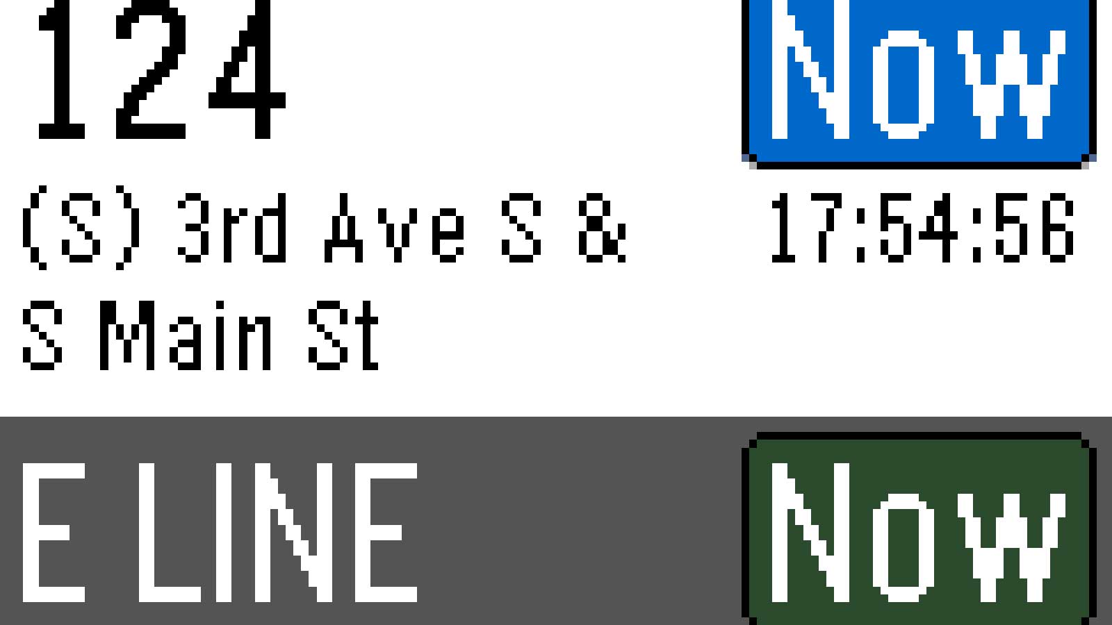 OneBusAway for Pebble screenshot